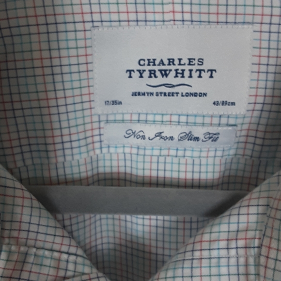 Charles typewritten button-up long-sleeve - Picture 3 of 3